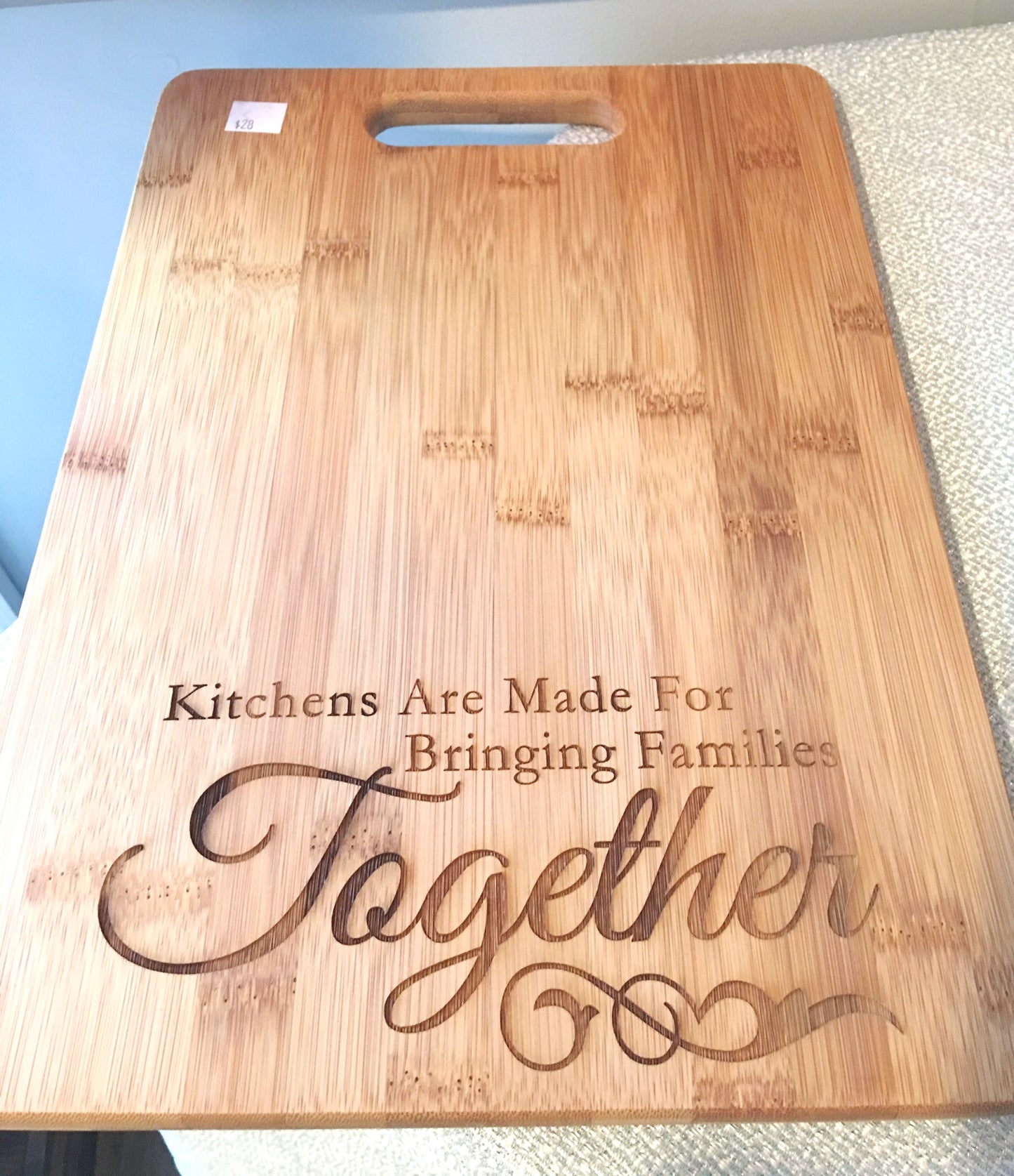 Bamboo Large Rectangular Cutting Board