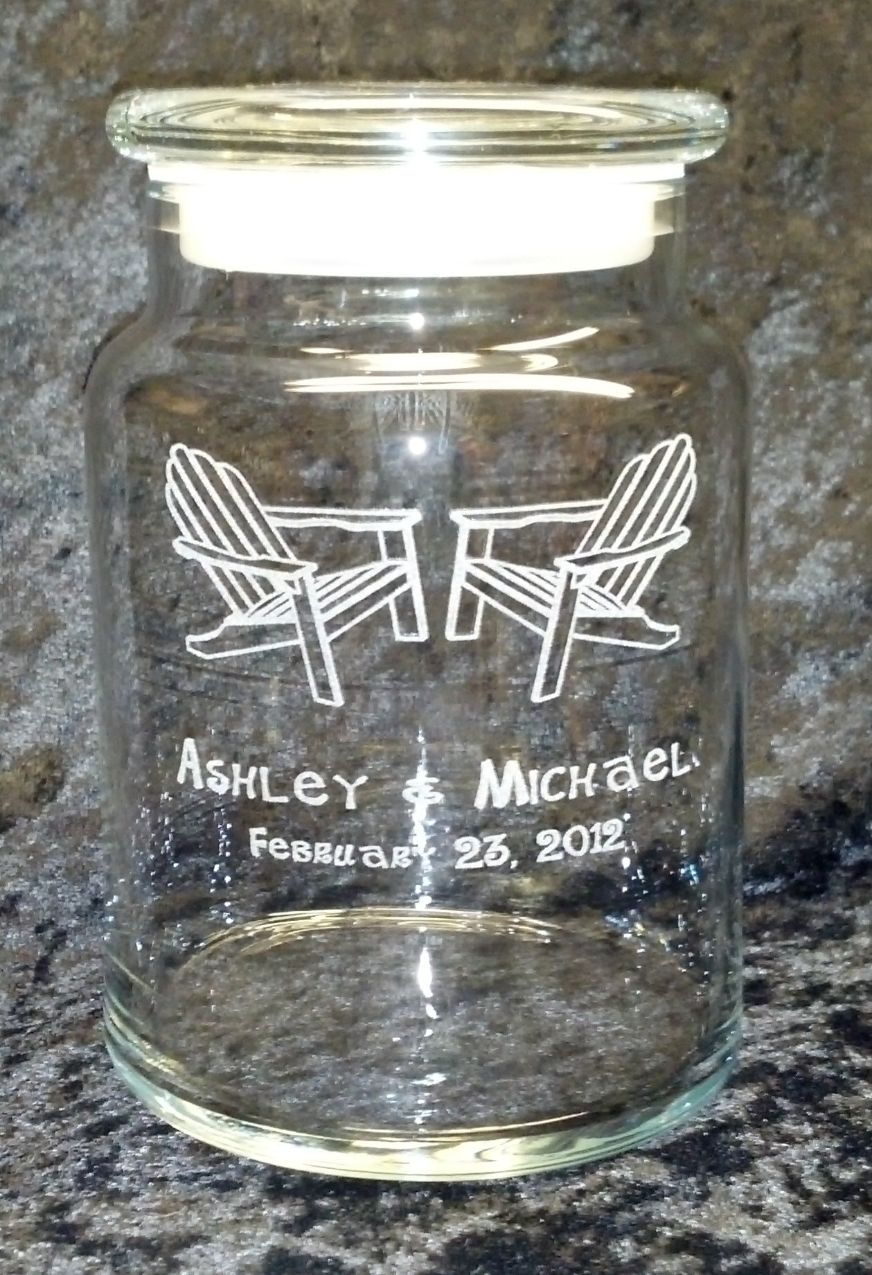 Round Candy Jar 31 oz