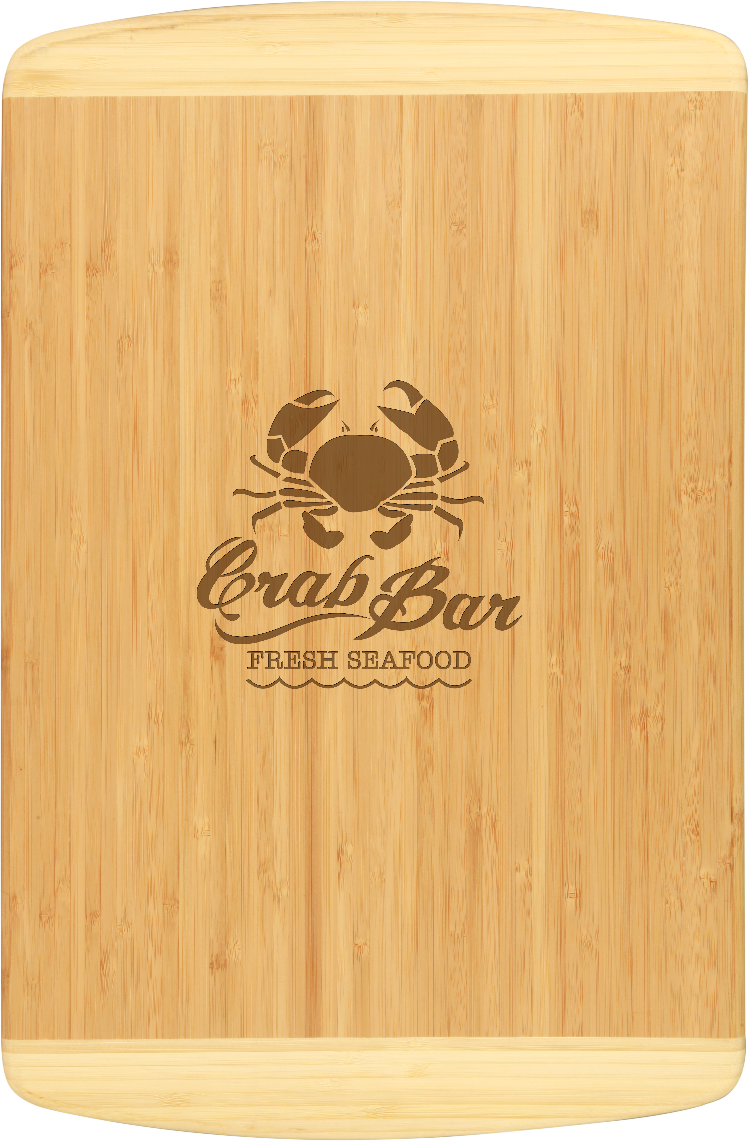 Custom Bamboo Two-Tone Large Cutting Boards, Household