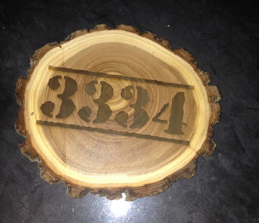 Tree Slice 9"
