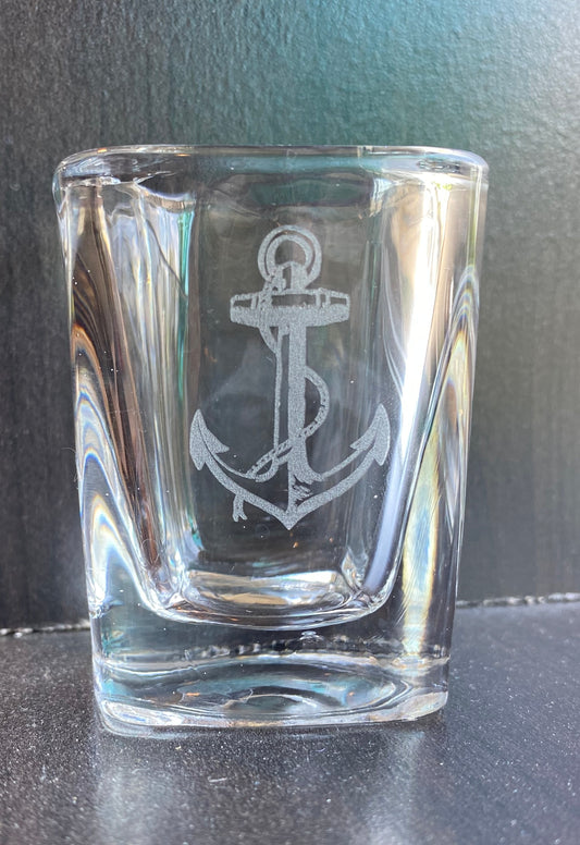 Square Shot Glass 2 oz