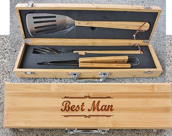 Bamboo Barbeque Gift Set