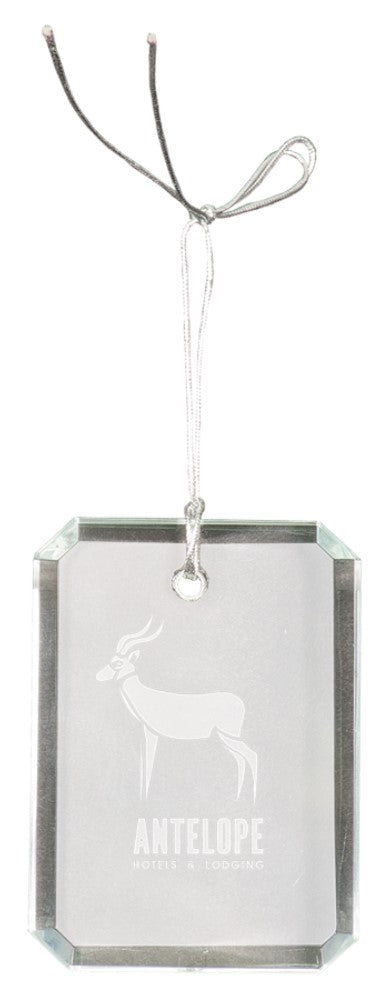 Crystal Ornament-Rectangle