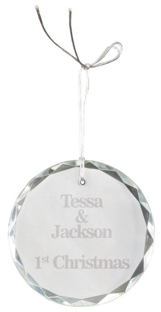 Crystal Ornament-Round