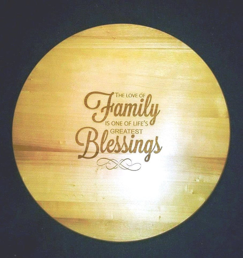 Family Blessings Lazy Susan
