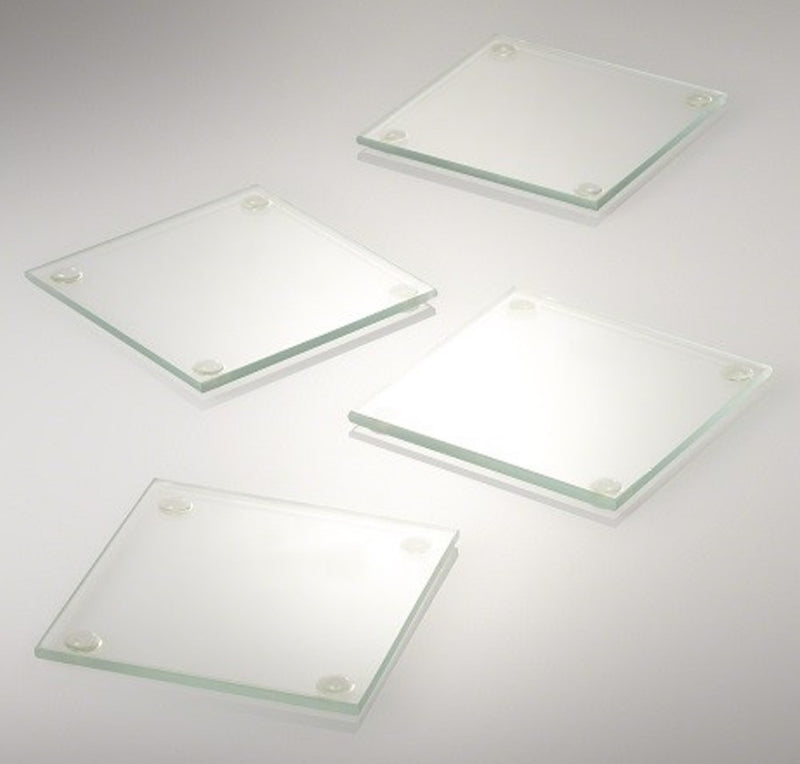 Square Glass Coasters