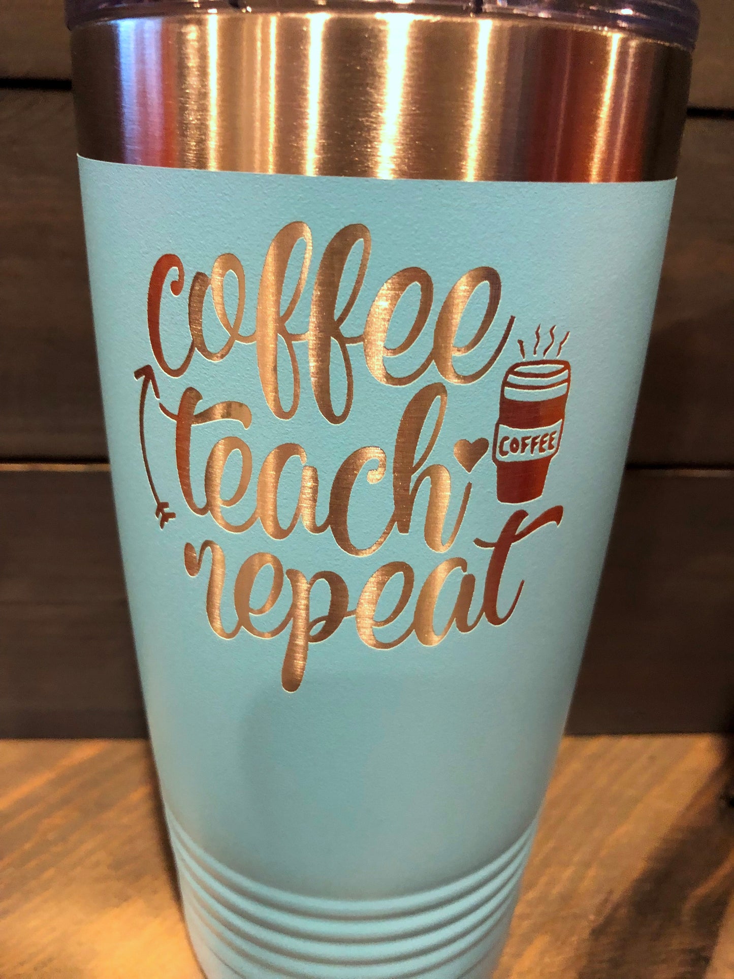 Thank a Teacher Insulated Tumbler 20oz - 18 color options